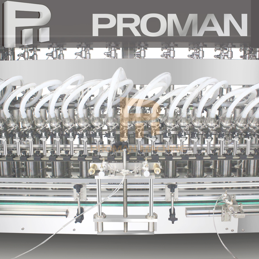 Machine de remplissage de liquide visqueux de type servo à pression de piston (500-5000 ml)