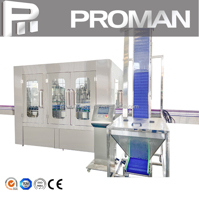 Machine de remplissage de bouteilles en verre